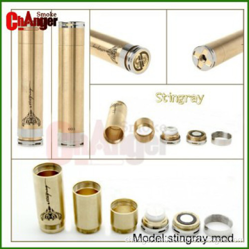 Pure stainless steel stingray mechanical mod stingray mod clone